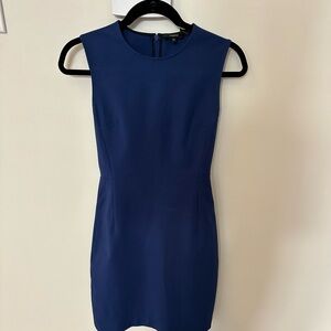 Theory Midnight Blue shift Dress